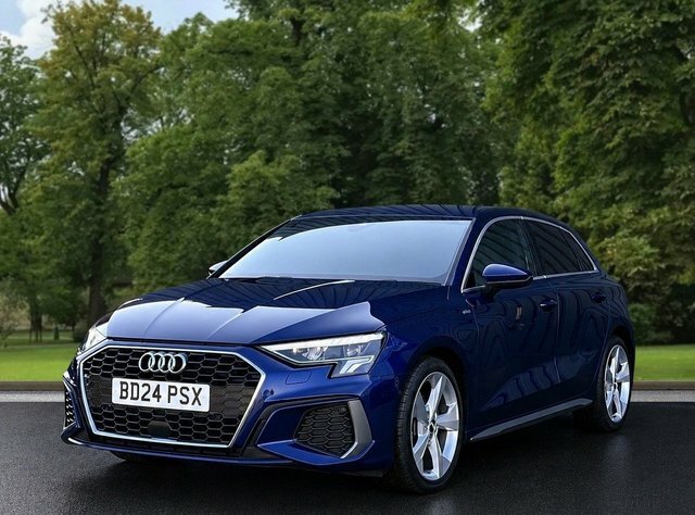 Audi A3 2024 1.0 Tfsi 30 S Line Sportback S Tro Blue #2