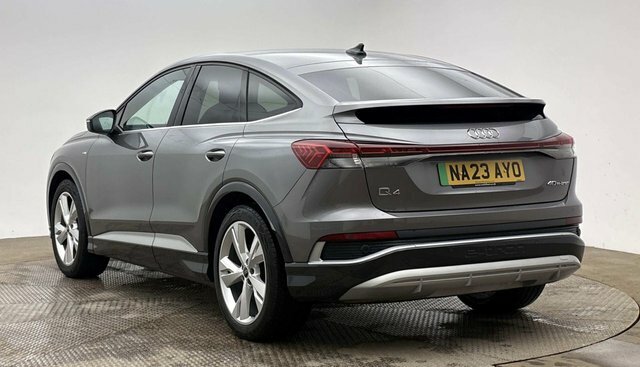 Audi Q4 E Tron 2023 40 S Line Sportback 82Kwh Grey #2