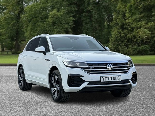 Volkswagen Touareg 2020 3.0 Tdi V6 R-line Tech Suv Tiptron White