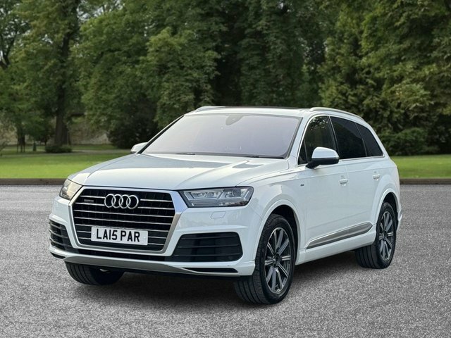 Audi Q7 2015 3.0 Tdi V6 S Line Suv Tiptronic Qu White #2