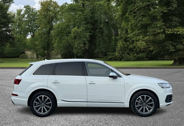 Audi Q7 2015 3.0 Tdi V6 S Line Suv Tiptronic Qu White #3