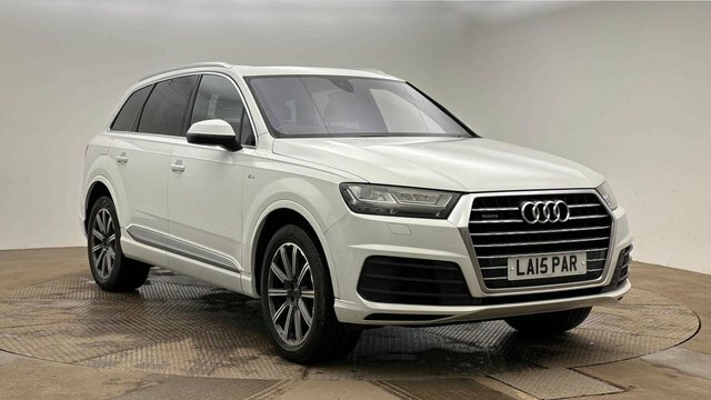 Audi Q7 2015 3.0 Tdi V6 S Line Suv Tiptronic Qu White