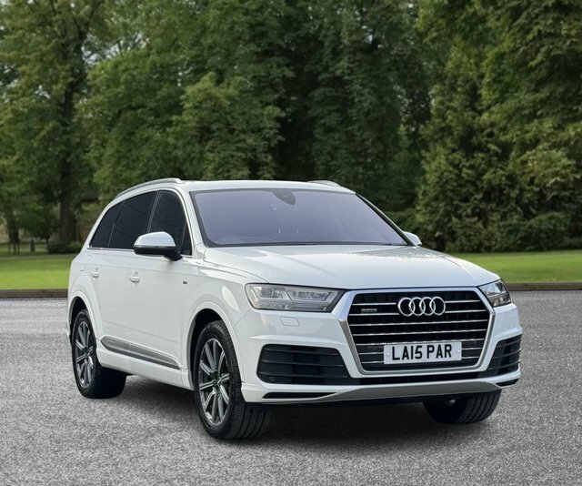 Audi Q7 2015 3.0 Tdi V6 S Line Suv Tiptronic Qu White
