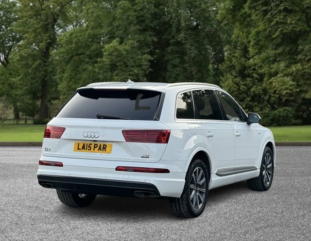 Audi Q7 2015 3.0 Tdi V6 S Line Suv Tiptronic Qu White #4