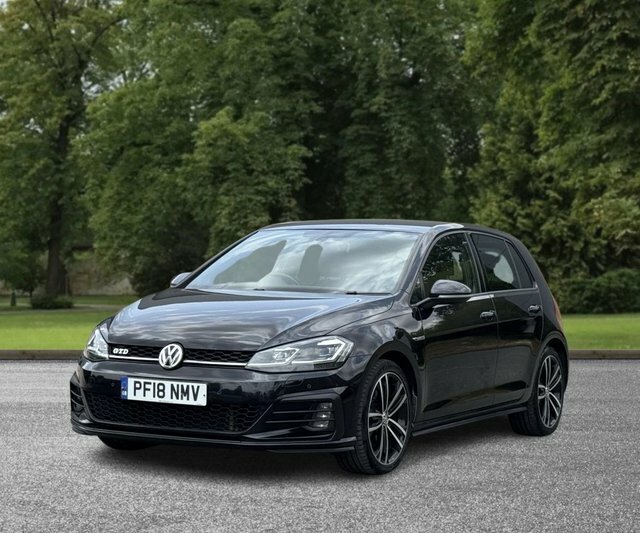 Volkswagen Golf 2018 2.0 Tdi Gtd Hatchback Euro PF18NMV Black #2