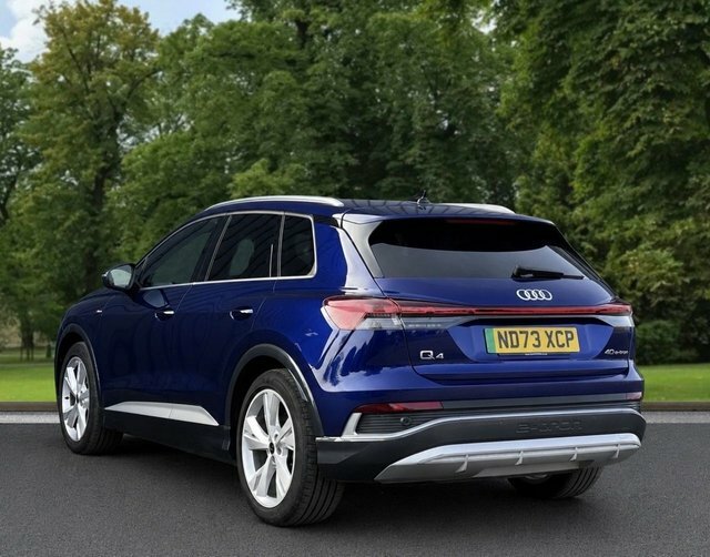 Audi Q4 E Tron 2023 40 S Line Suv 82Kwh 204 Ps ND73XCP Blue #5