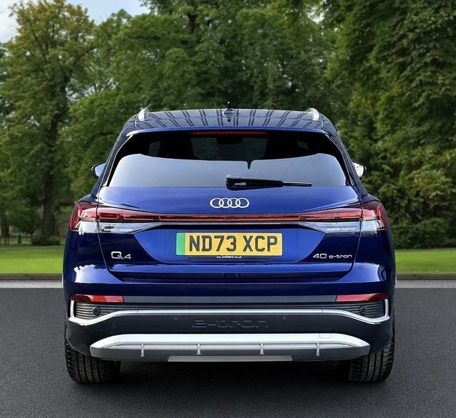 Audi Q4 E Tron 2023 40 S Line Suv 82Kwh 204 Ps ND73XCP Blue #4