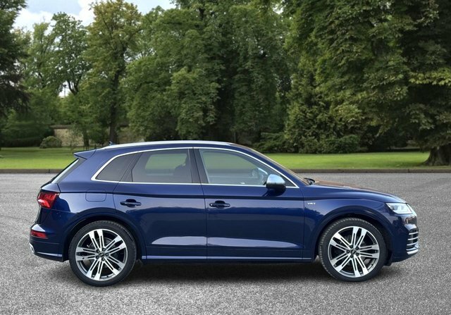 Audi SQ5 2018 3.0 Tfsi V6 Suv Tiptronic Quattro LG68OZL Blue #3