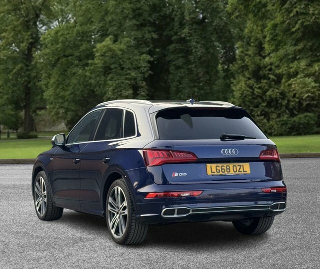 Audi SQ5 2018 3.0 Tfsi V6 Suv Tiptronic Quattro LG68OZL Blue #5