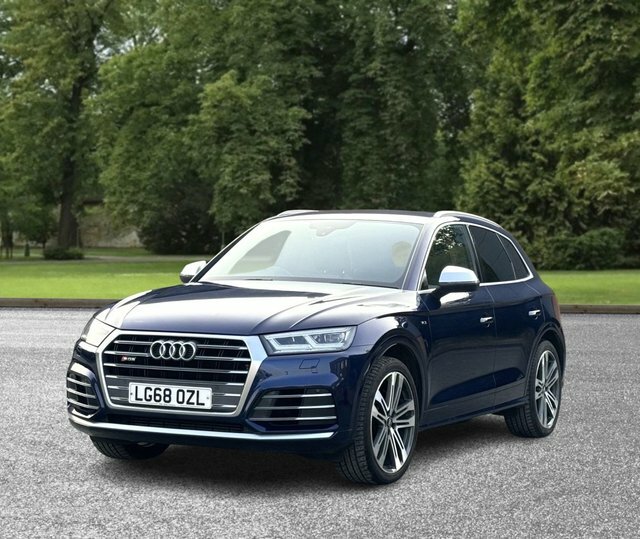 Audi SQ5 2018 3.0 Tfsi V6 Suv Tiptronic Quattro LG68OZL Blue #2