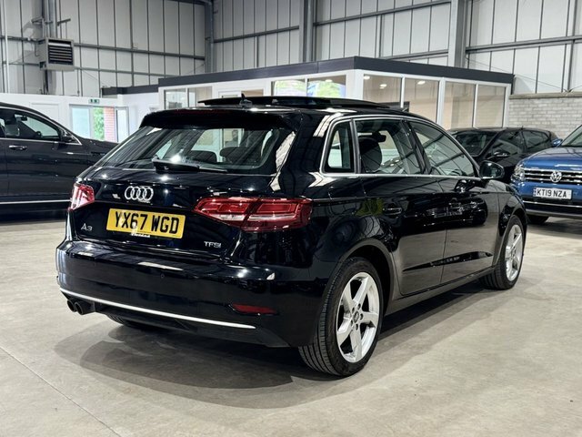 Audi A3 2017 1.5 Tfsi Cod Sport Sportback S Tro Black #4
