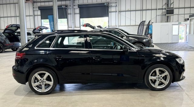 Audi A3 2017 1.5 Tfsi Cod Sport Sportback S Tro Black #3