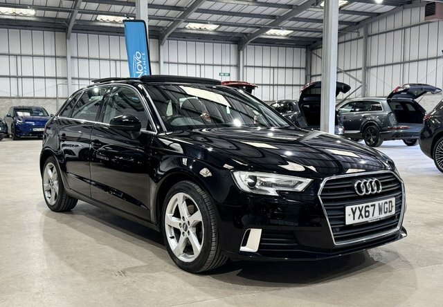 Audi A3 2017 1.5 Tfsi Cod Sport Sportback S Tro Black
