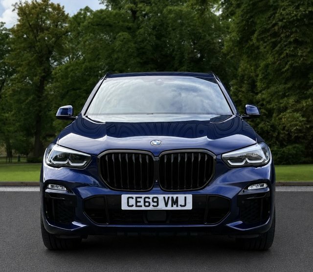 BMW X5 2019 3.0 30D M Sport Suv Xdrive Eu CE69VMJ Blue #3
