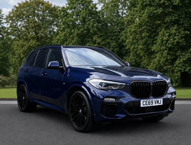 BMW X5 2019 3.0 30D M Sport Suv Xdrive Eu CE69VMJ Blue