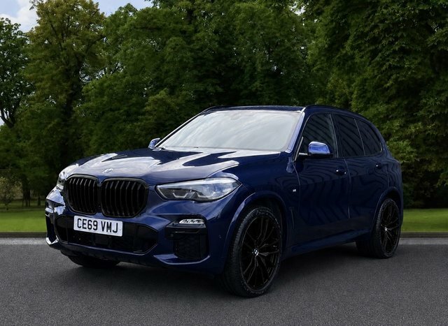 BMW X5 2019 3.0 30D M Sport Suv Xdrive Eu CE69VMJ Blue #2