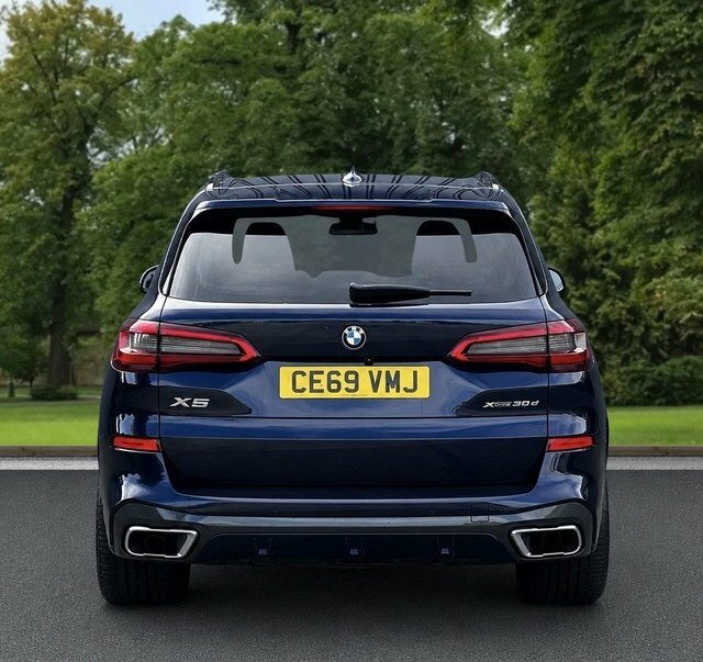 BMW X5 2019 3.0 30D M Sport Suv Xdrive Eu CE69VMJ Blue #5