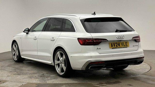 Audi A4 Avant 2024 2.0 Tfsi 40 S Line Estate S Tronic White #3