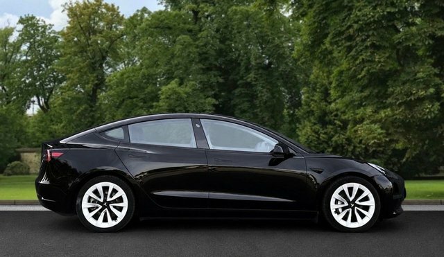 Tesla Model 3 2021 Dual Motor Long Range Saloon A LB71NUU Black #4