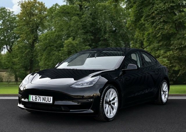 Tesla Model 3 2021 Dual Motor Long Range Saloon A LB71NUU Black #2
