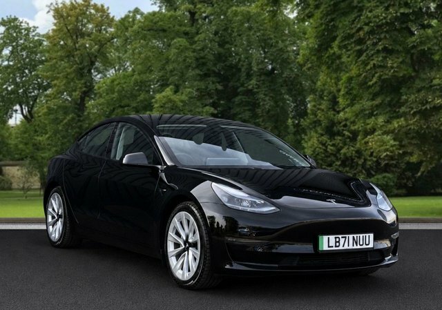 Tesla Model 3 2021 Dual Motor Long Range Saloon A Black