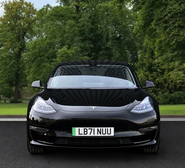 Tesla Model 3 2021 Dual Motor Long Range Saloon A LB71NUU Black #3