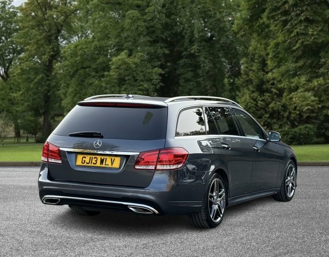 Mercedes-Benz E Class 2013 3.0 E350 V6 Bluetec Amg Sport Estate Dies Grey #4
