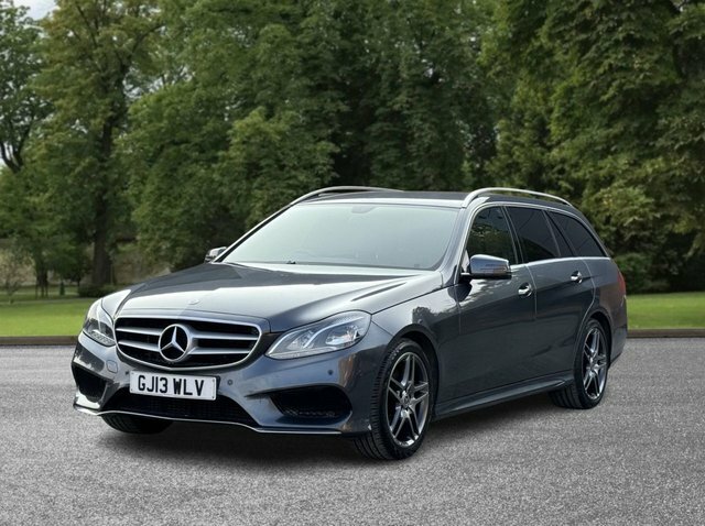 Mercedes-Benz E Class 2013 3.0 E350 V6 Bluetec Amg Sport Estate Dies Grey #2