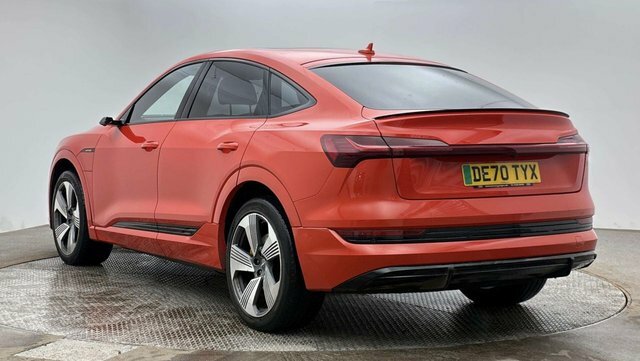 Audi E-tron 2020 55 S Line Sportback Quattro Red #3