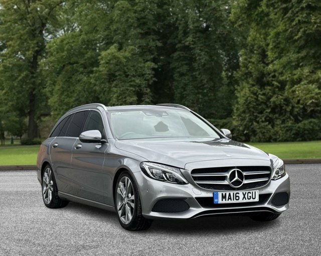 Mercedes-Benz C Class 2016 2.0 C350e 6.4Kwh Sport Premium Plus Estate Silver