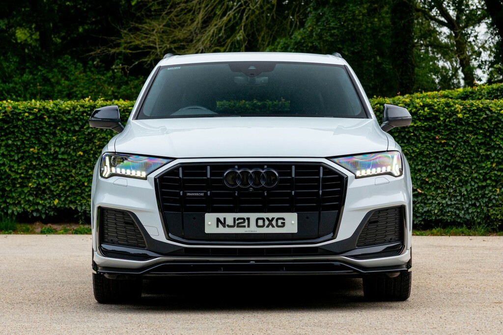 Audi Q7 Suv 3.0 Tdi V6 50 Black Edition 2021 NJ21OXG White #6