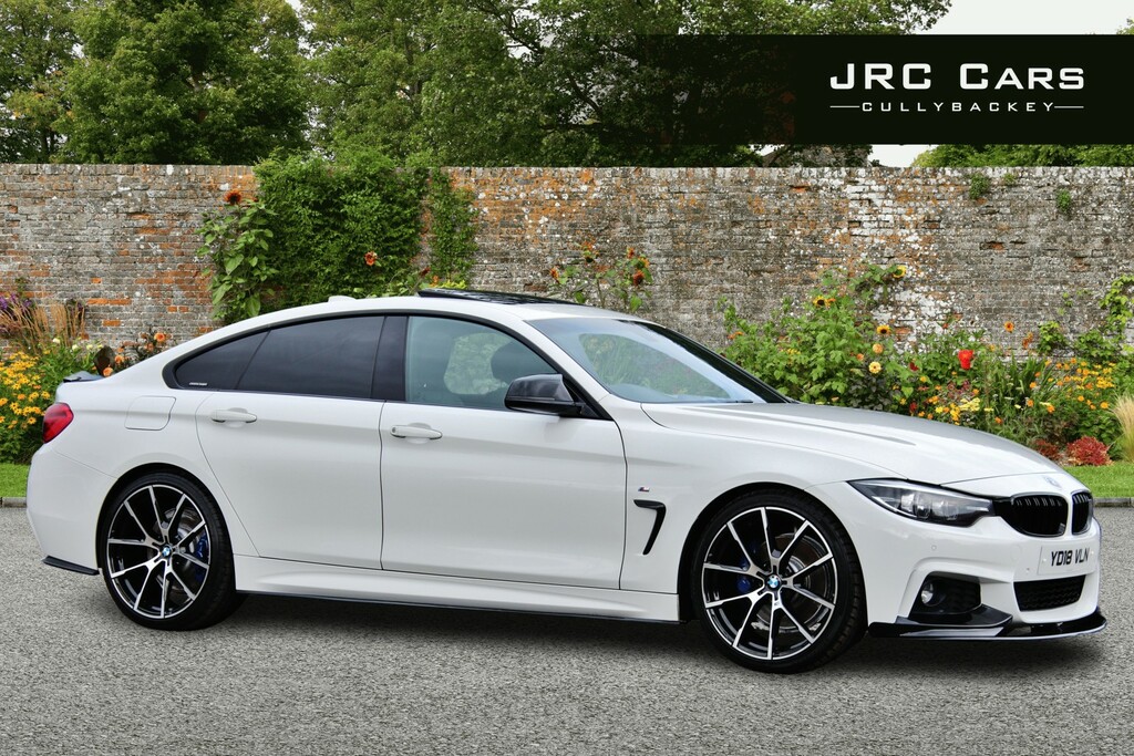 BMW 4 Series Gran Coupe Hatchback 2.0 420D M Sport Gran Coupe 2018 White