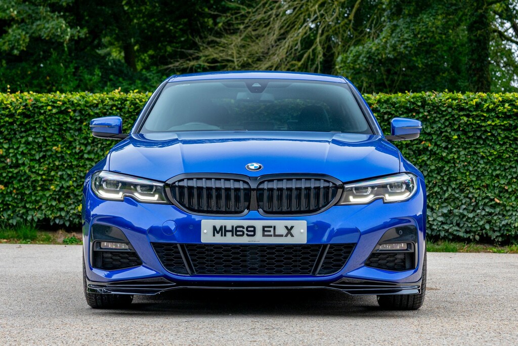 BMW 3 Series Saloon 2.0 320D M Sport Saloon 2020 MH69ELX Blue #5