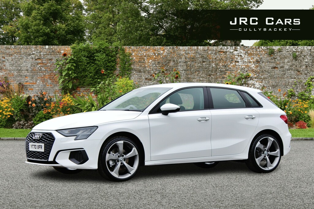 Audi A3 Hatchback 2.0 Tdi 30 Technik 2020 YT70XFR White #2