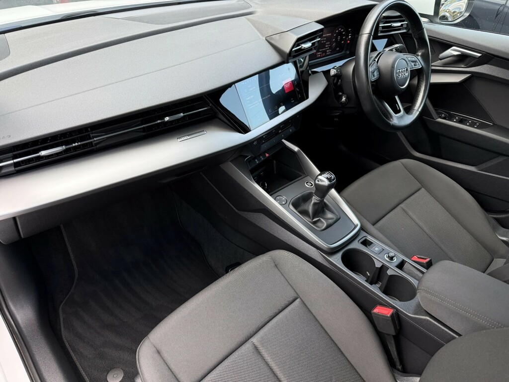 Audi A3 Hatchback 2.0 Tdi 30 Technik 2020 YT70XFR White #5