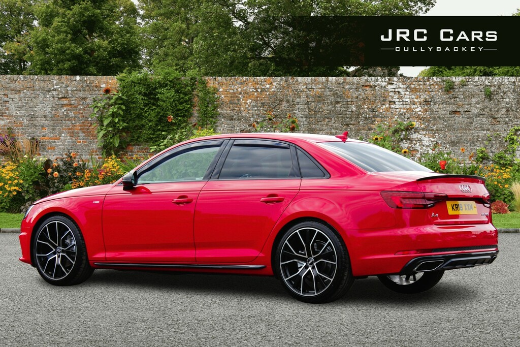 Audi A4 Saloon 2.0 Tfsi 35 Black Edition 2019 S27EDL Red #3