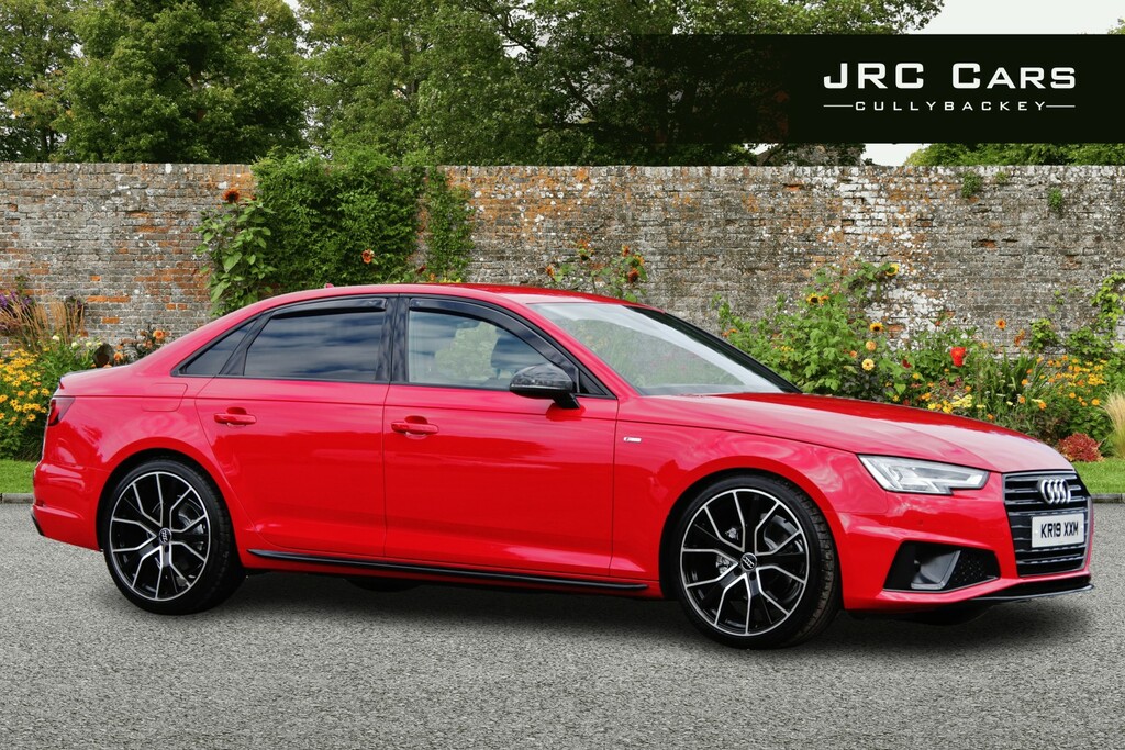 Audi A4 Saloon 2.0 Tfsi 35 Black Edition 2019 Red