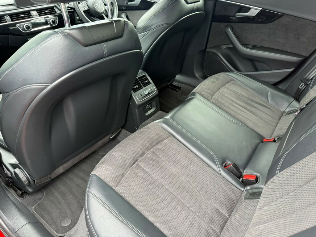 Audi A4 Saloon 2.0 Tfsi 35 Black Edition 2019 S27EDL Red #6