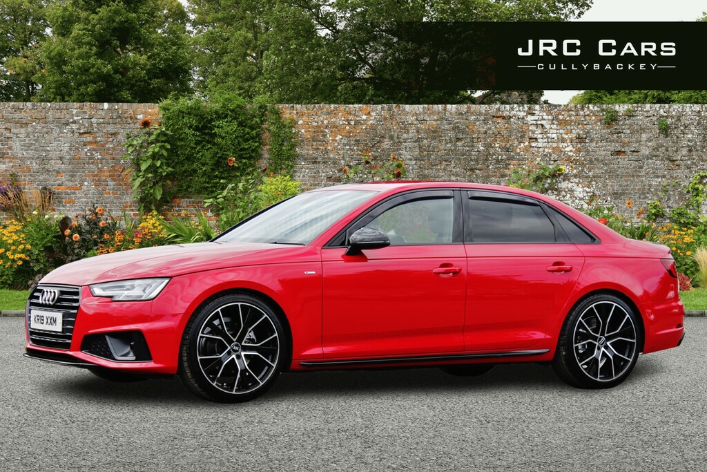Audi A4 Saloon 2.0 Tfsi 35 Black Edition 2019 S27EDL Red #2