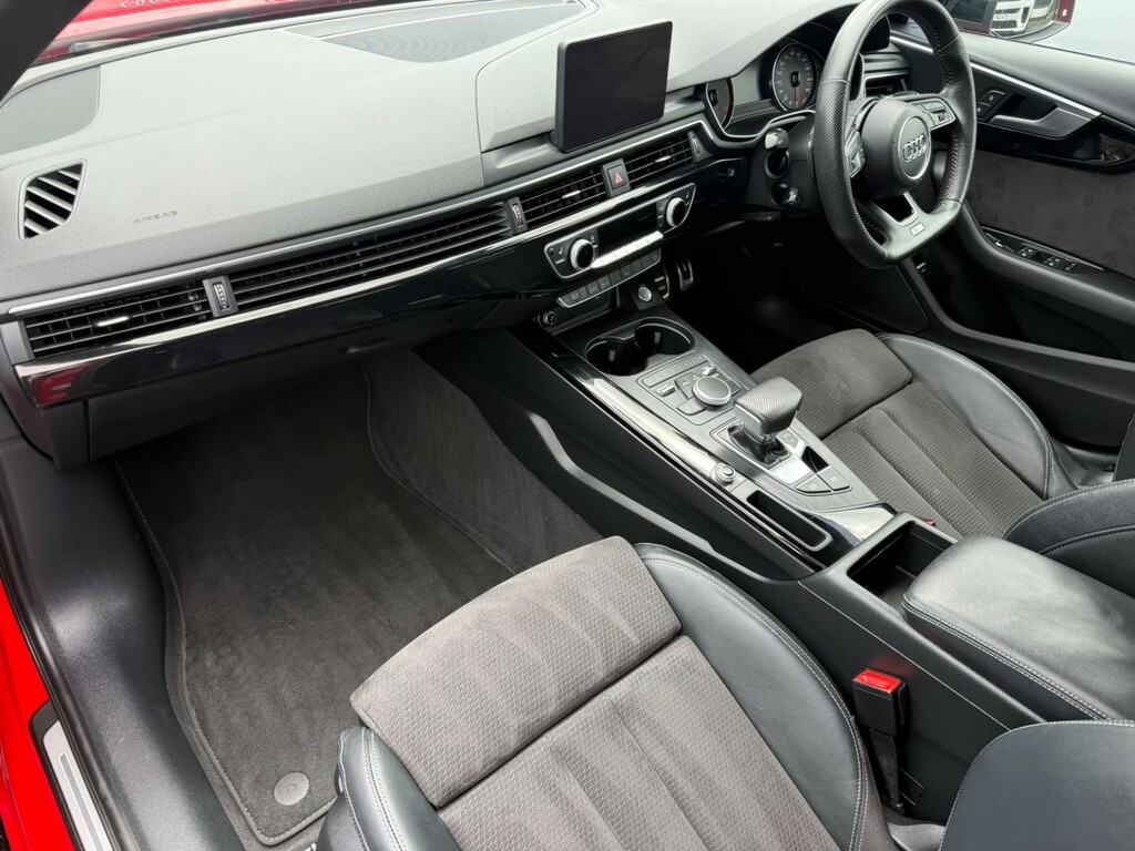 Audi A4 Saloon 2.0 Tfsi 35 Black Edition 2019 S27EDL Red #5