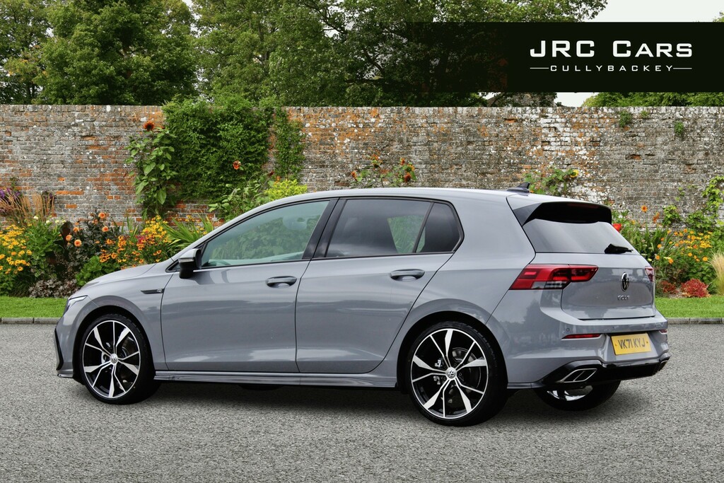 Volkswagen Golf 2.0 Tdi R-line VK71KYJ Grey #3