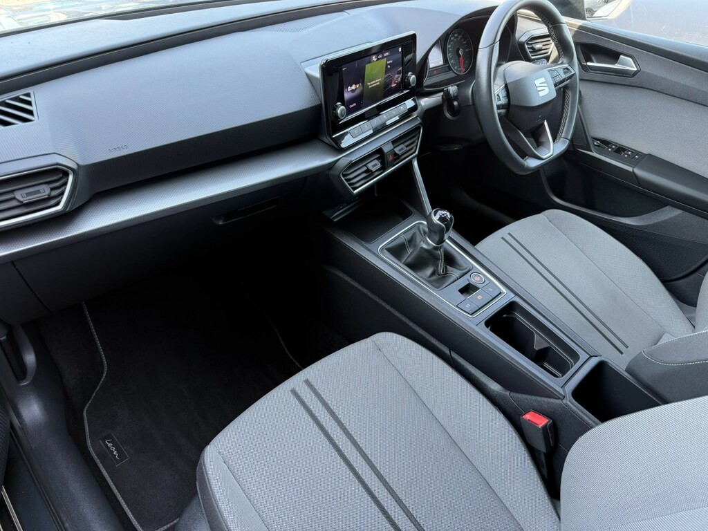 Seat Leon Hatchback 2.0 Tdi Se 2021 VGZ4366 Grey #5