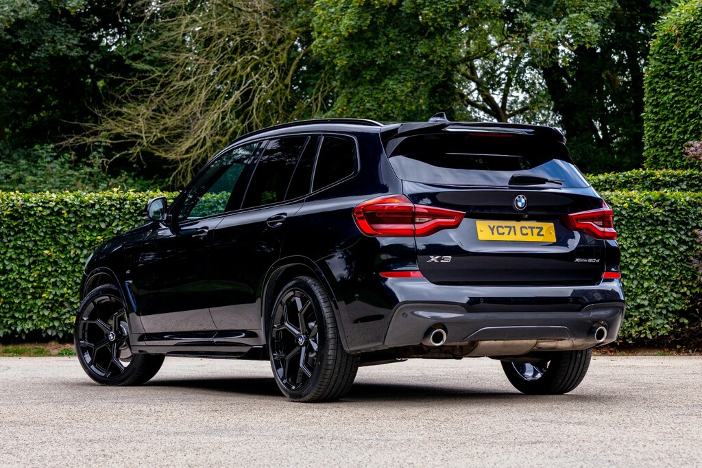 BMW X3 Suv 2.0 X3 Xdrive20d M Sport 2021 YC71CTZ Black #2