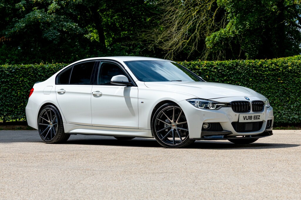 BMW 3 Series Saloon 2.0 320D M Sport Saloon 2018 VU18EEZ White