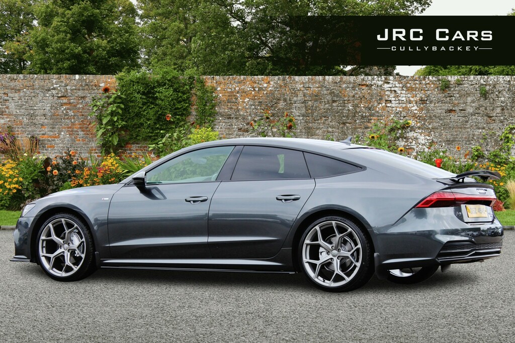 Audi A7 Hatchback 2.0 Tdi 40 Black Edition 2022 Grey #4
