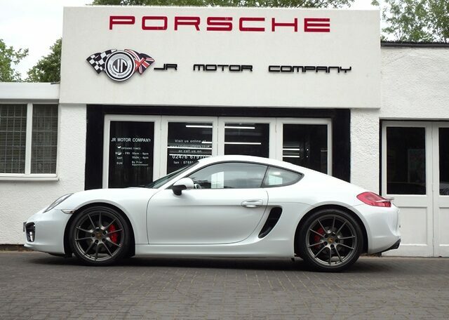 Porsche Cayman 981 3.4 S Pdk White #4