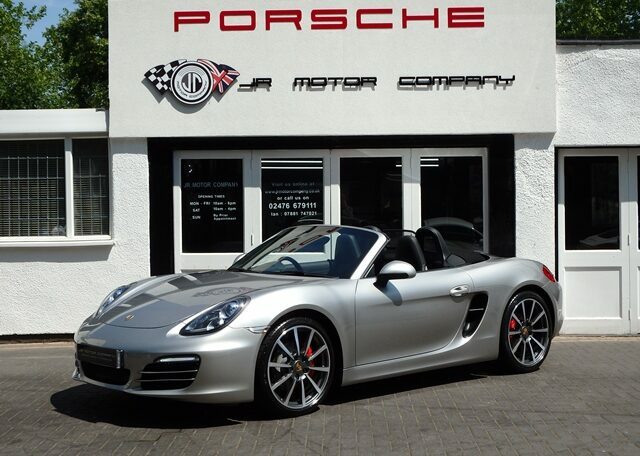 Porsche Boxster 981 2.7 Silver