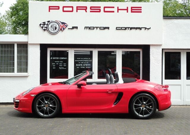 Porsche Boxster 981 2.7 Pdk Red #3