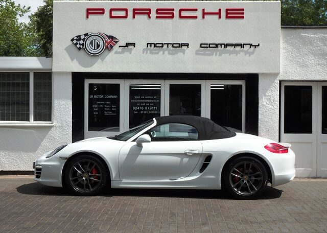 Porsche Boxster 981 2.7 Pdk White #4