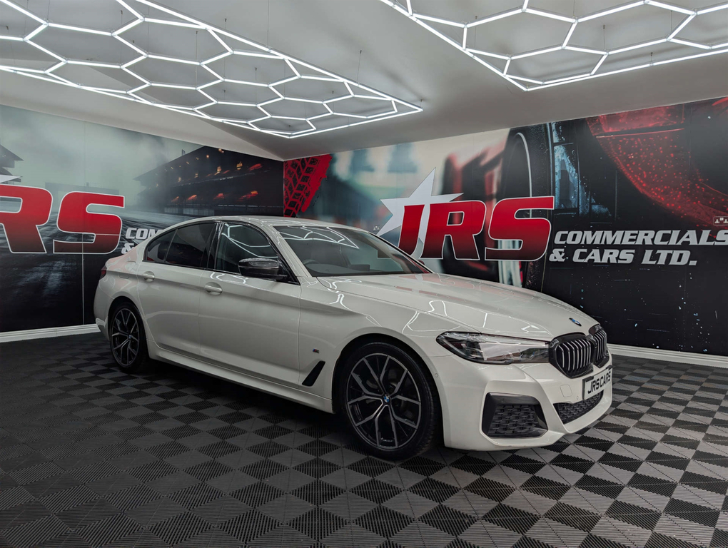 BMW 5 Series 520D M Sport Mhev WA72OMR White